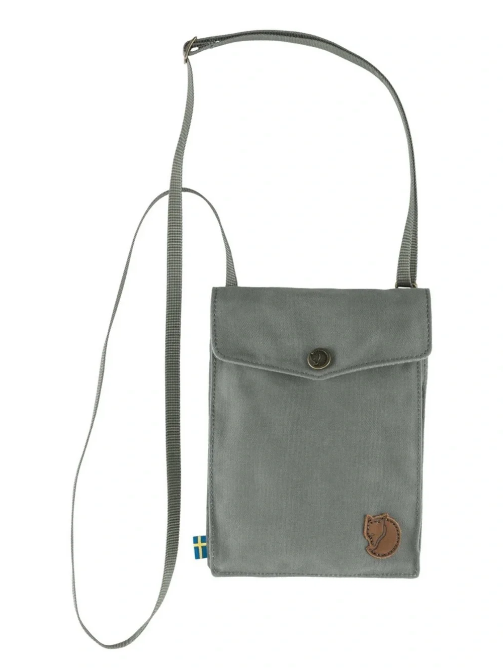 Unisex Grey Kånken Phone Pouch Crossbody Bag